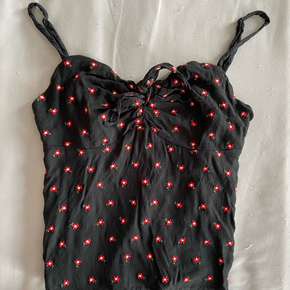 Brandy Floral Tank